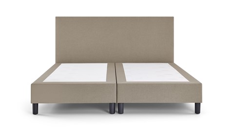 Box Lowen Plus vlak zonder matras, grey beige
