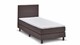 Boxspring Bellino vlak met gestoffeerd matras