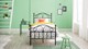 Bed Quincy, zwart
