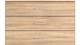Commode Reno met 3 laden, eiken sonoma