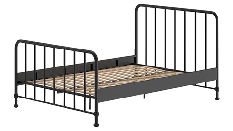 Bed Bronxx, zwart