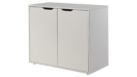 Commode Pino 2 deuren, wit