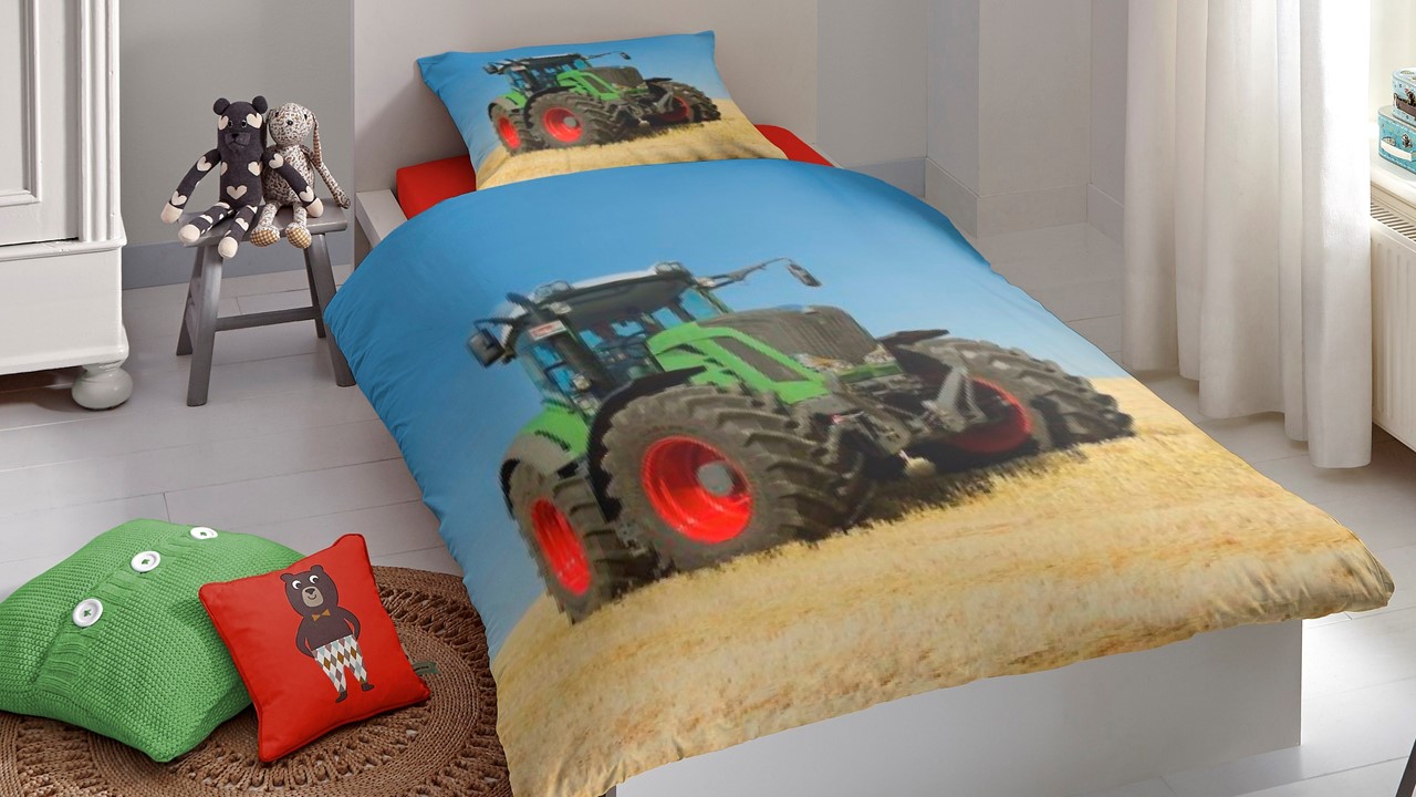 winkel Besnoeiing Buitenlander kinderdekbedovertrek Tractor | Beddenreus
