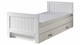 Bed met slaaplade Lewis, wit