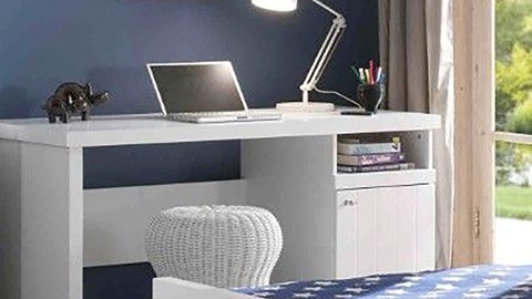 Bureau Robin, wit