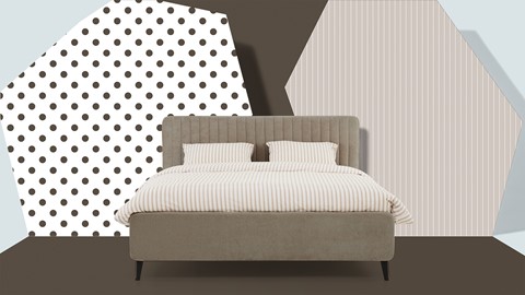 Opbergbed Sunna, bruin