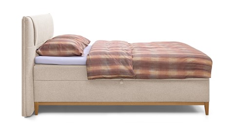 Opbergbox Nox met topmatras, beige