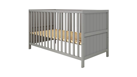 Babyledikant Luna, grey