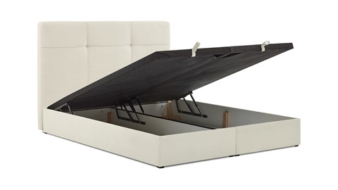 Opbergbed Mani, beige monte