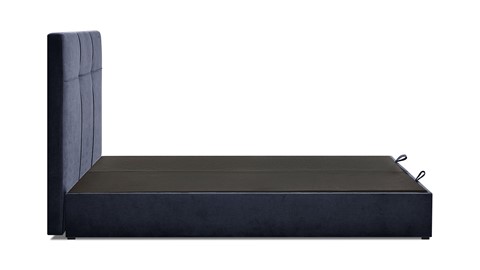 Opbergbed Mani, donkerblauw monte