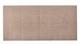 Boxspring Blocks vlak met gestoffeerd matras, beige