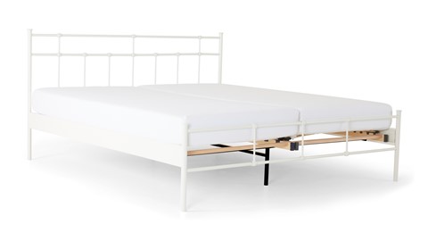 Bed Xam 2-persoons, wit