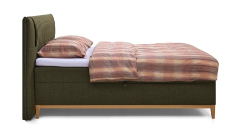 Opbergbox Nox met topmatras, groen