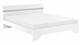 Bed Wald met lattenbodem en polyether matras, wit