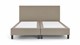 Box Lowen Plus vlak zonder matras, grey beige