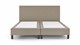 Box Lowen Plus vlak zonder matras, grey beige