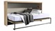 Opklapbed Albero, eiken