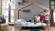 Bed Dallas als huis, naturel