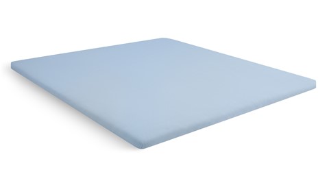 Hoeslaken Jersey topmatras, blauw