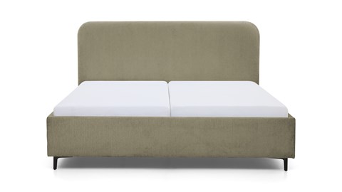 Bed Round, groen