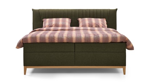 Opbergbox Nox met topmatras, groen