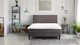 Boxspring Bellino vlak met gestoffeerd matras