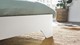 Bed Wald met lattenbodem en polyether matras, wit