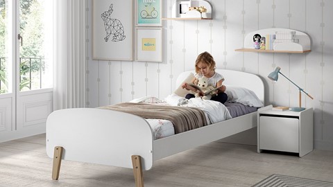 Complete slaapkamer Kiddy met kast | Beddenreus