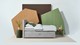 Opbergboxspring Square met gestoffeerde matras., grijs