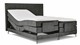 Boxspring Broad verstelbaar met gestoffeerd matras, antraciet