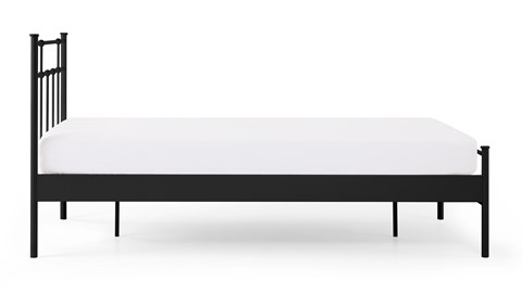 Bed Xam 1-persoons, zwart