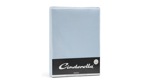 Hoeslaken Jersey Cinderella, blauw