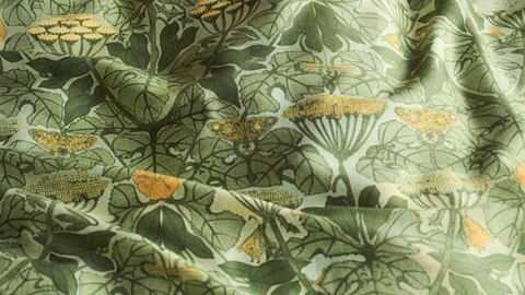 Dekbedovertrek Ancient, olive green