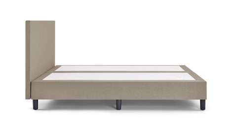 Box Lowen Plus vlak zonder matras, grey beige