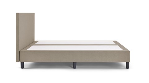 Box Lowen Plus vlak zonder matras, grey beige