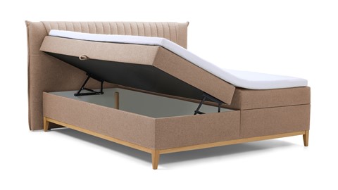 Opbergbox Nox met topmatras, creme