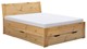 Bed Space met hoofdbord en opbergladen, eiken