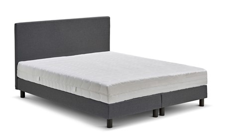 Box Ambra met Silver Pocket Deluxe Foam matras