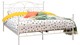 Bed Quincy, wit