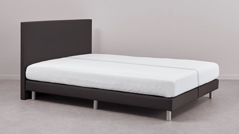 Box Colorado met pocketveermatras Comfort X1000, donkergrijs