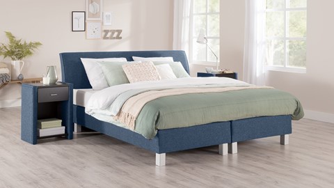 Boxspring Morero vlak met polyether matras