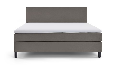 Box Lowen Plus vlak met gestoffeerd matras, graphite