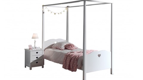 Hemelbed Amori, wit