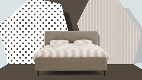 Opbergbed Sunna, bruin