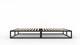 Emma Metal bed met Essential matras, Zwart