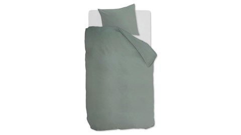 Dekbedovertrek Cotton Uni, green
