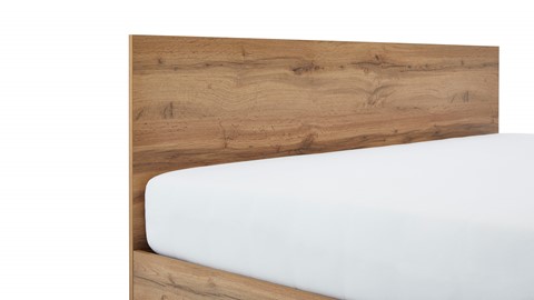 Complete slaapkamer Timber met nachtkasten en kast exclusief matras, Eiken