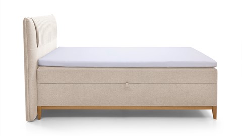 Opbergbox Nox met topmatras, beige