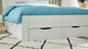 Bed Space met hoofdbord en opbergladen, wit