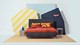 Bed Luxe met hoofdbord Arrow, zwart